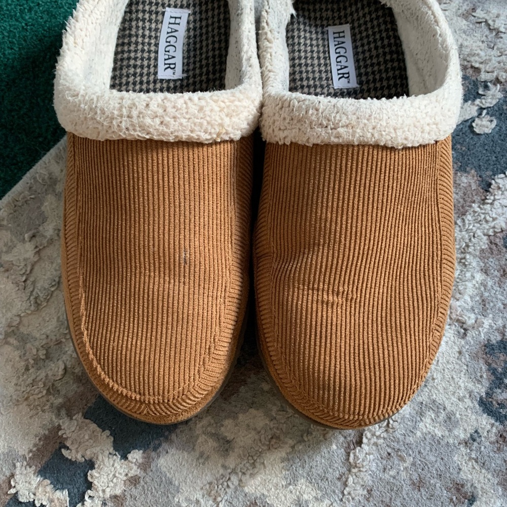 Haggar Brown Loafers with Cream Lining
